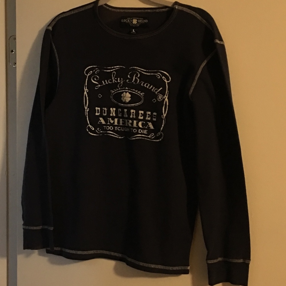 Lucky brand long sleeve shirt